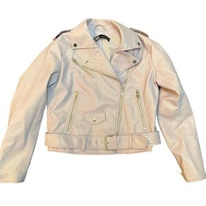 Zara Women’s Faux Leather Size Large Jacket
